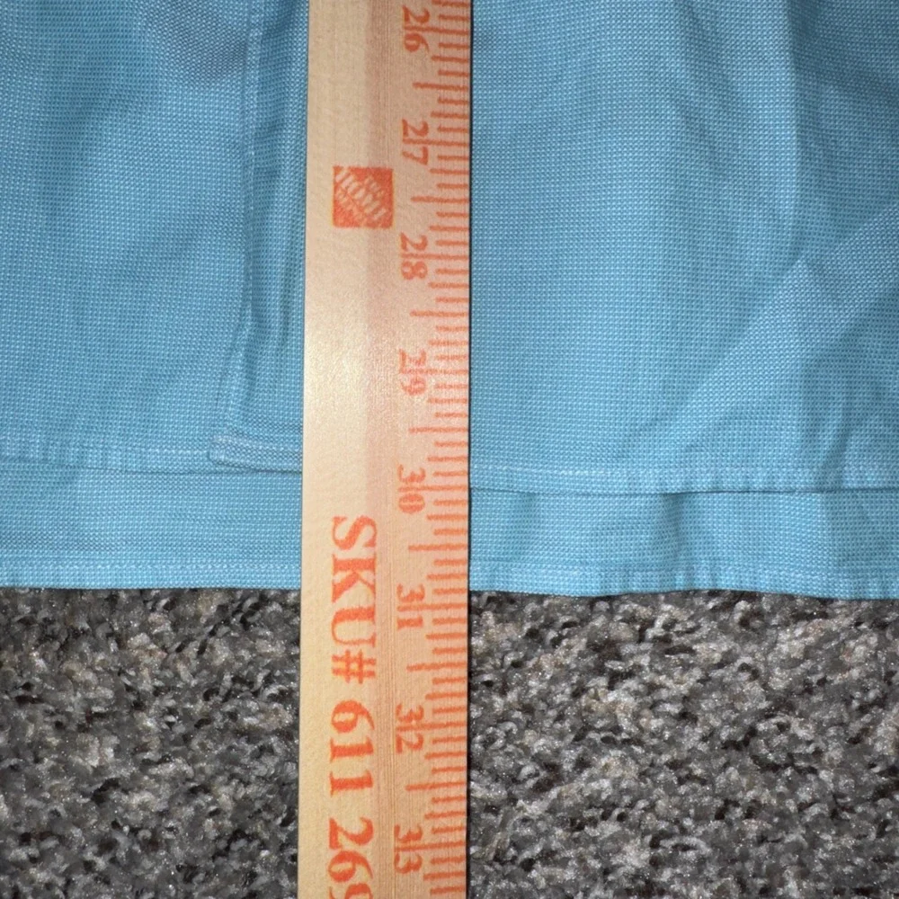 Ermenegildo‎ Zegna Size M Light Blue Cotton Textured Button Down Shirt
